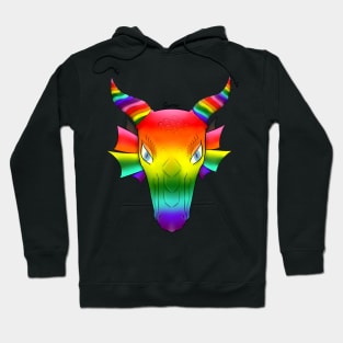 Gay Pride Flag Dragon - 2018 Hoodie